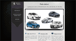 Desktop Screenshot of pezodelovi.com